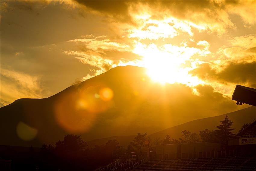 Suzuka golden sunset